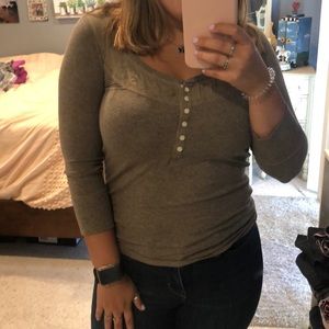 Abercrombie Henley T-shirt